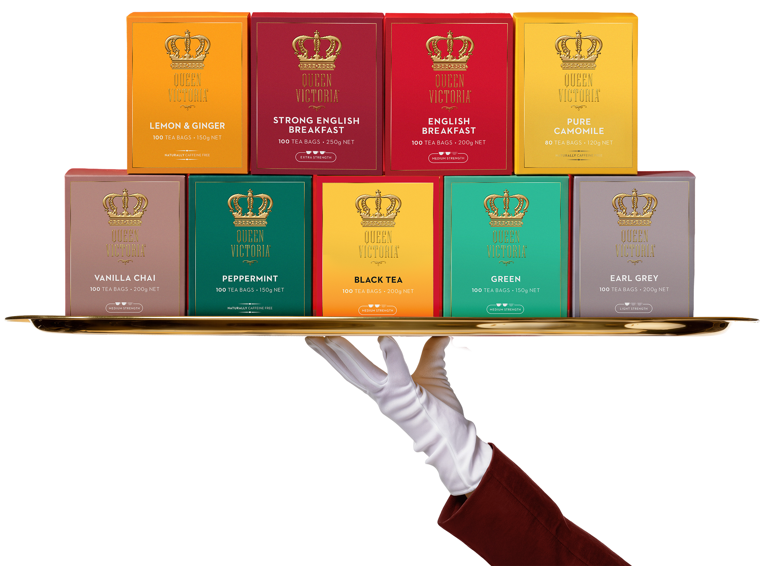 Queen Victoria Tea range